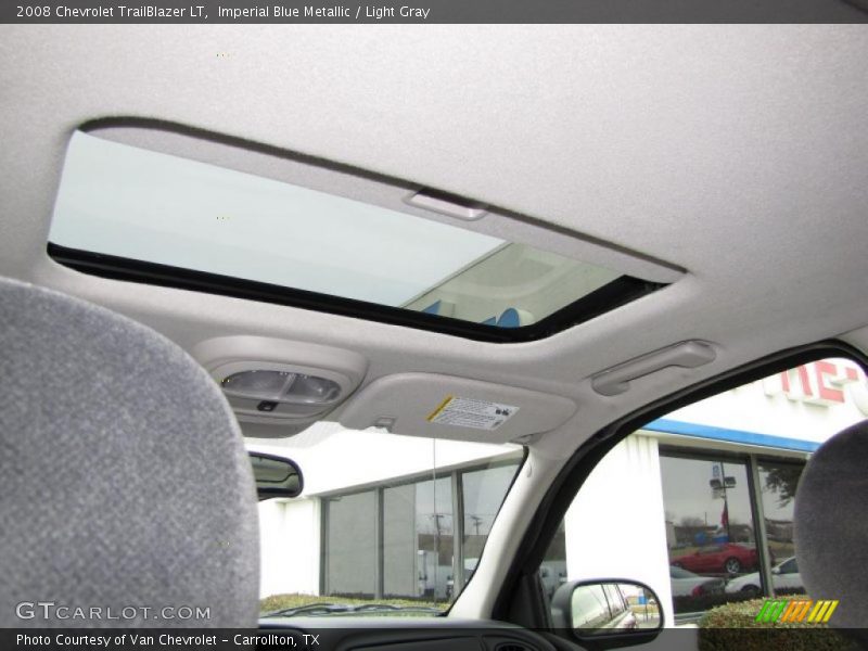Imperial Blue Metallic / Light Gray 2008 Chevrolet TrailBlazer LT