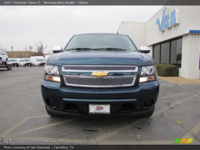 Bermuda Blue Metallic / Ebony 2007 Chevrolet Tahoe LT