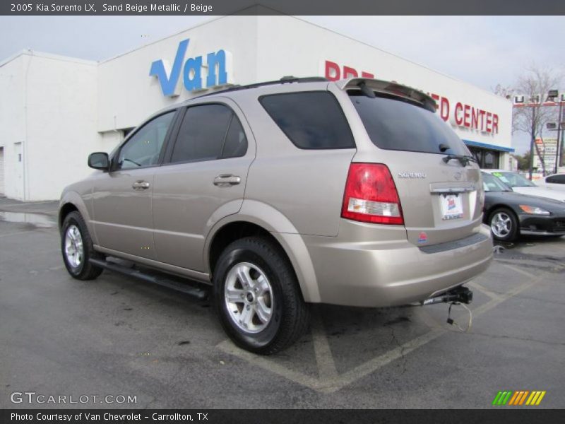 Sand Beige Metallic / Beige 2005 Kia Sorento LX