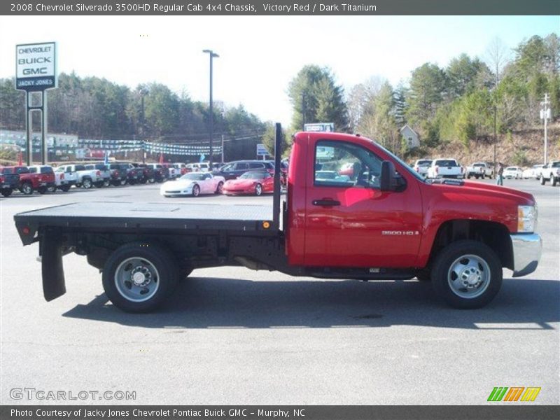 2008 Silverado 3500HD Regular Cab 4x4 Chassis Victory Red