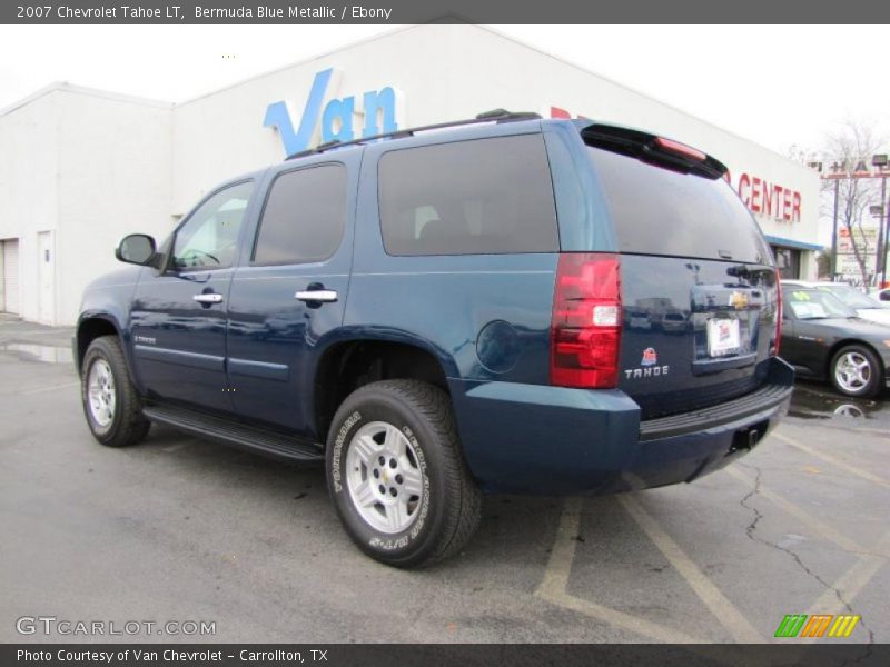 Bermuda Blue Metallic / Ebony 2007 Chevrolet Tahoe LT