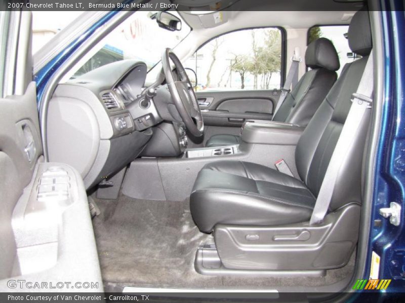 Bermuda Blue Metallic / Ebony 2007 Chevrolet Tahoe LT