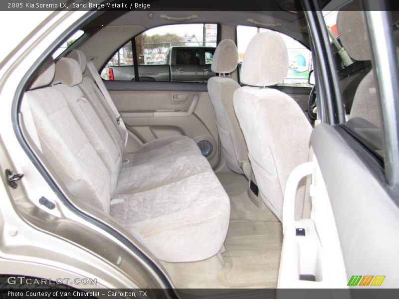 Sand Beige Metallic / Beige 2005 Kia Sorento LX