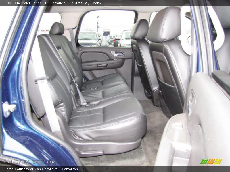 Bermuda Blue Metallic / Ebony 2007 Chevrolet Tahoe LT