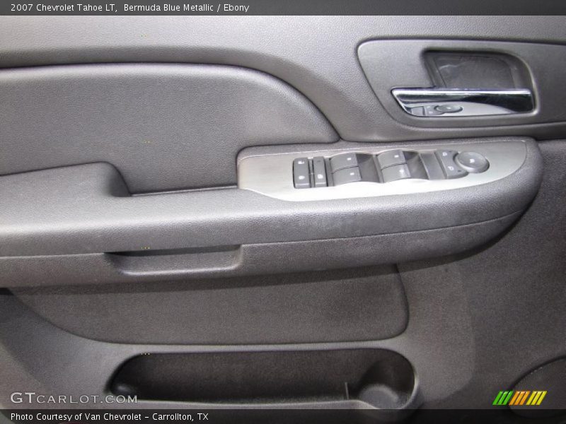 Bermuda Blue Metallic / Ebony 2007 Chevrolet Tahoe LT