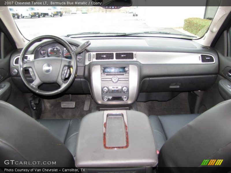 Bermuda Blue Metallic / Ebony 2007 Chevrolet Tahoe LT