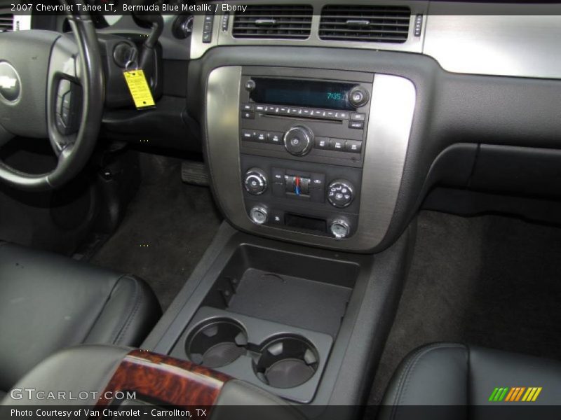 Bermuda Blue Metallic / Ebony 2007 Chevrolet Tahoe LT