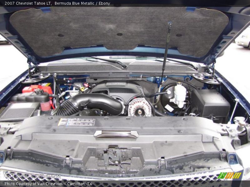 Bermuda Blue Metallic / Ebony 2007 Chevrolet Tahoe LT