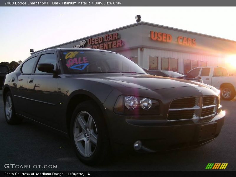 Dark Titanium Metallic / Dark Slate Gray 2008 Dodge Charger SXT