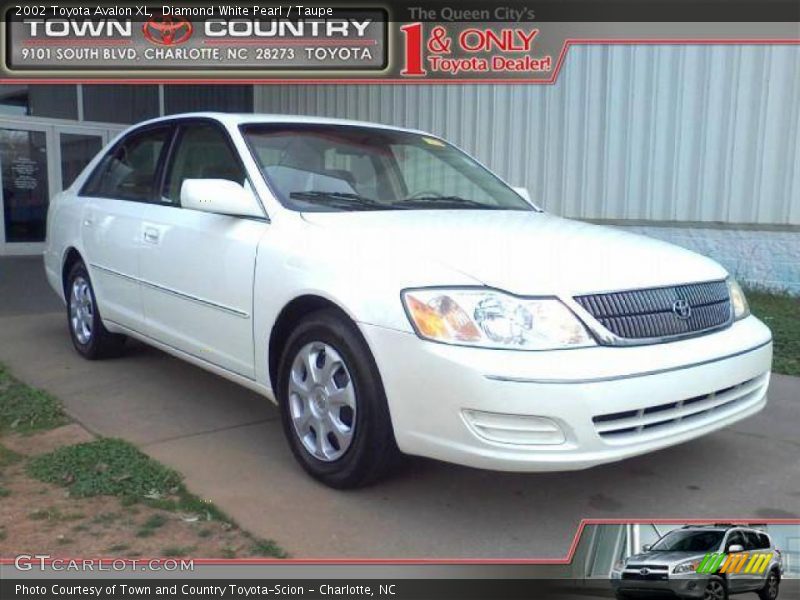Diamond White Pearl / Taupe 2002 Toyota Avalon XL