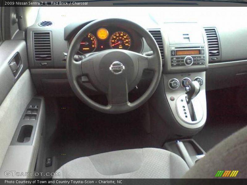 Red Brick / Charcoal 2009 Nissan Sentra 2.0