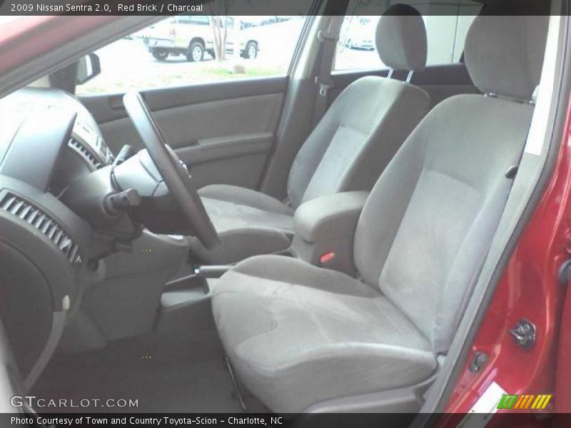 Red Brick / Charcoal 2009 Nissan Sentra 2.0