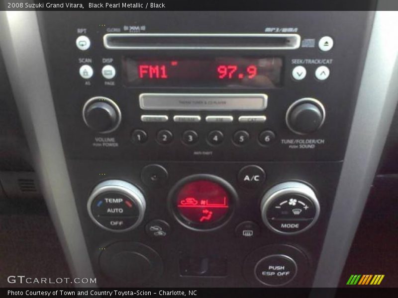 Black Pearl Metallic / Black 2008 Suzuki Grand Vitara