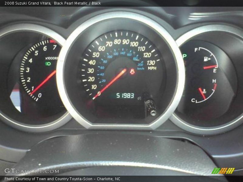 Black Pearl Metallic / Black 2008 Suzuki Grand Vitara