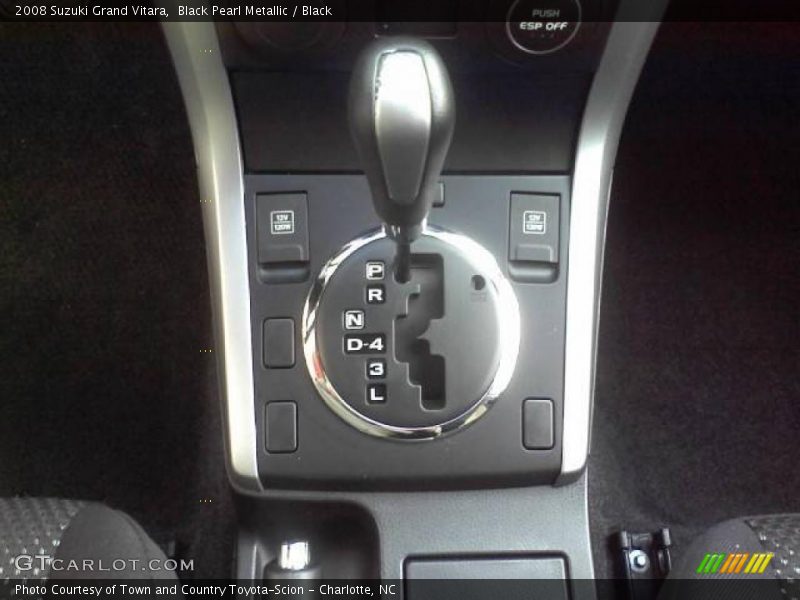 Black Pearl Metallic / Black 2008 Suzuki Grand Vitara