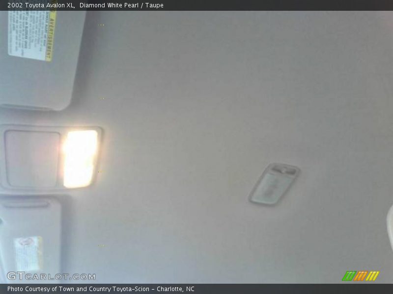 Diamond White Pearl / Taupe 2002 Toyota Avalon XL