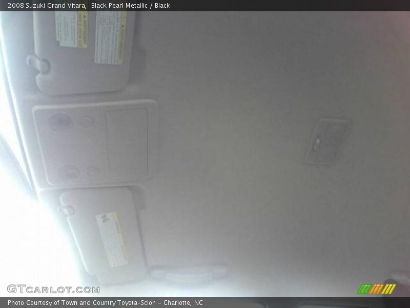 Black Pearl Metallic / Black 2008 Suzuki Grand Vitara