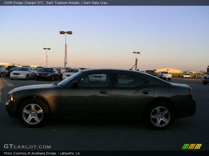 Dark Titanium Metallic / Dark Slate Gray 2008 Dodge Charger SXT
