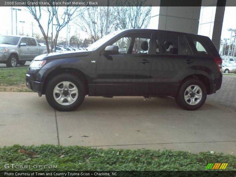 Black Pearl Metallic / Black 2008 Suzuki Grand Vitara