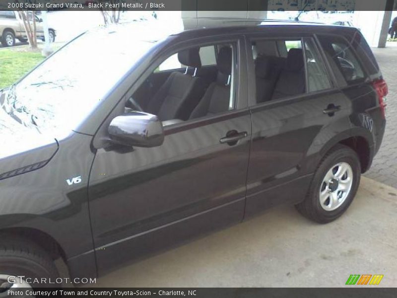 Black Pearl Metallic / Black 2008 Suzuki Grand Vitara