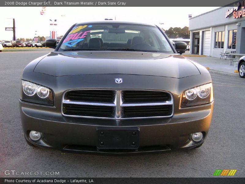 Dark Titanium Metallic / Dark Slate Gray 2008 Dodge Charger SXT
