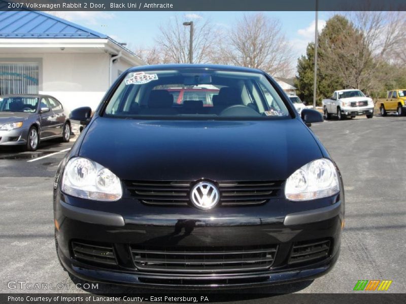Black Uni / Anthracite 2007 Volkswagen Rabbit 2 Door