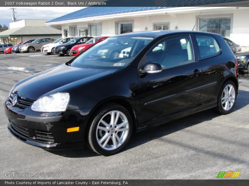 Black Uni / Anthracite 2007 Volkswagen Rabbit 2 Door