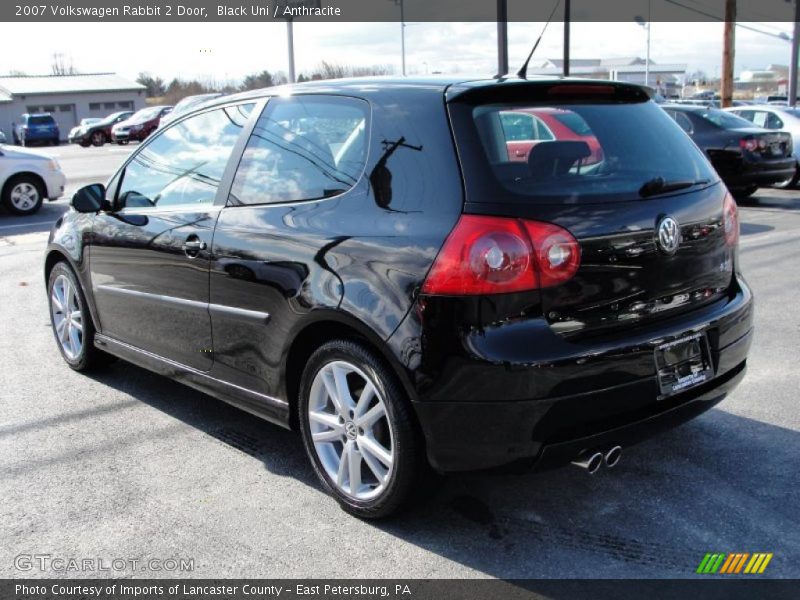Black Uni / Anthracite 2007 Volkswagen Rabbit 2 Door