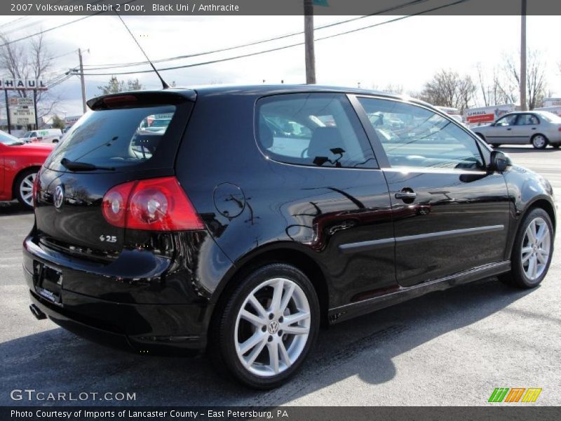 Black Uni / Anthracite 2007 Volkswagen Rabbit 2 Door