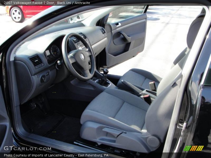 Black Uni / Anthracite 2007 Volkswagen Rabbit 2 Door
