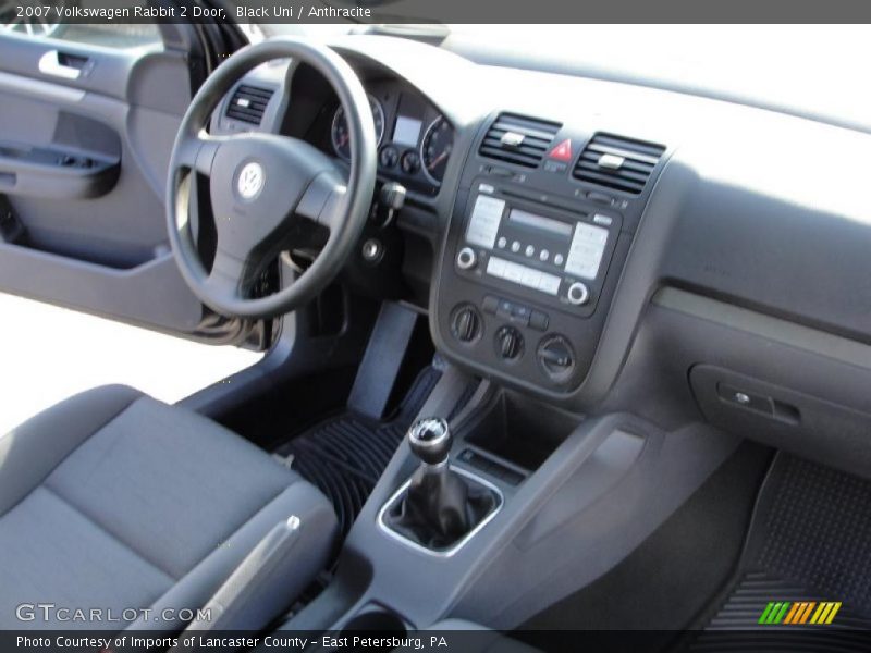 Black Uni / Anthracite 2007 Volkswagen Rabbit 2 Door