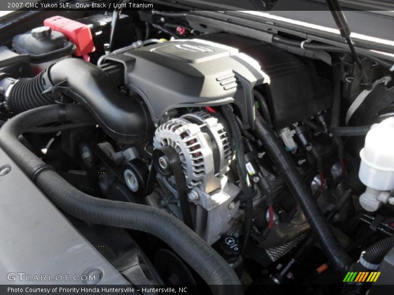 Onyx Black / Light Titanium 2007 GMC Yukon SLT