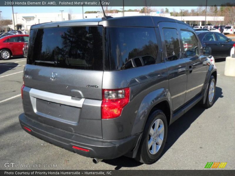 Polished Metal Metallic / Gray 2009 Honda Element EX AWD