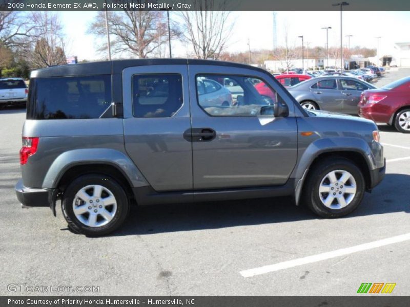 Polished Metal Metallic / Gray 2009 Honda Element EX AWD