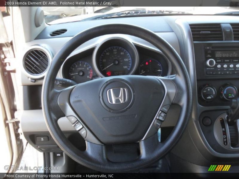 Polished Metal Metallic / Gray 2009 Honda Element EX AWD