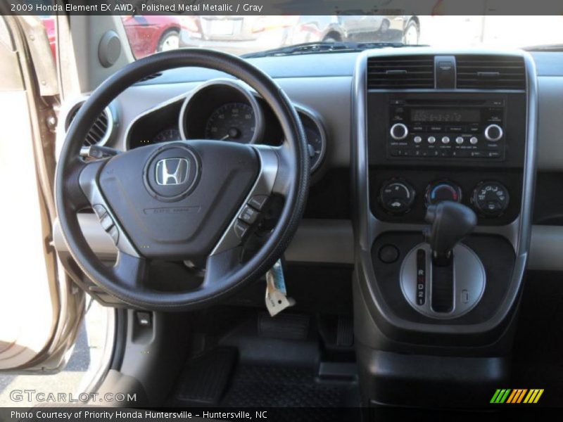 Polished Metal Metallic / Gray 2009 Honda Element EX AWD