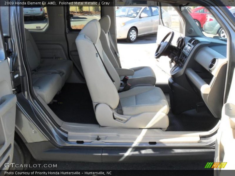 Polished Metal Metallic / Gray 2009 Honda Element EX AWD