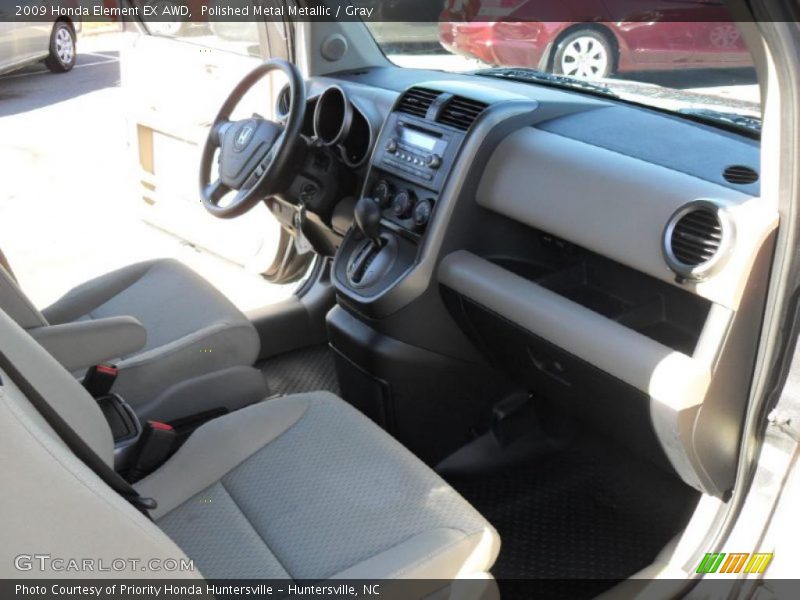 Polished Metal Metallic / Gray 2009 Honda Element EX AWD