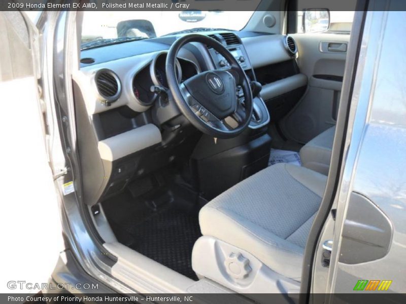 Polished Metal Metallic / Gray 2009 Honda Element EX AWD