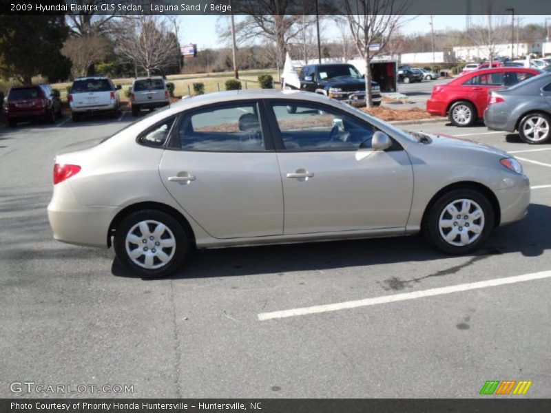Laguna Sand / Beige 2009 Hyundai Elantra GLS Sedan