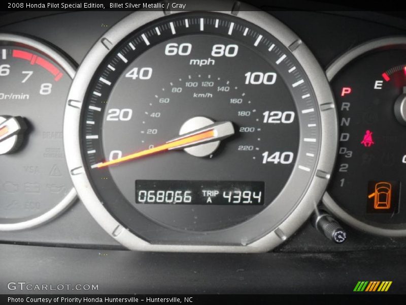 Billet Silver Metallic / Gray 2008 Honda Pilot Special Edition