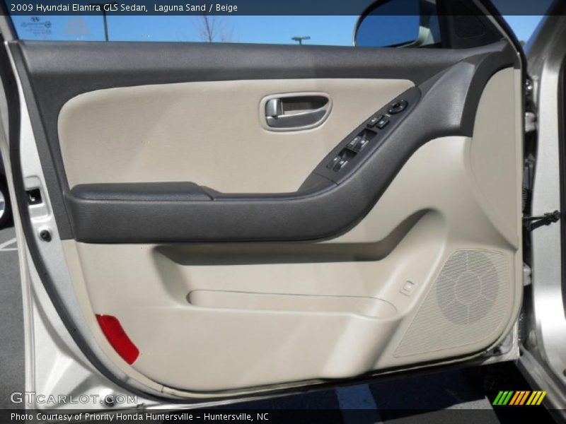 Laguna Sand / Beige 2009 Hyundai Elantra GLS Sedan