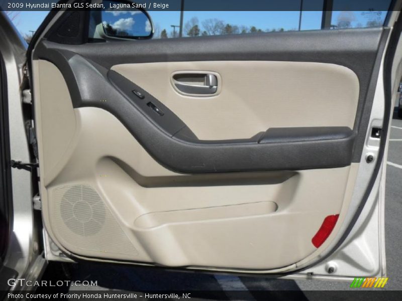 Laguna Sand / Beige 2009 Hyundai Elantra GLS Sedan