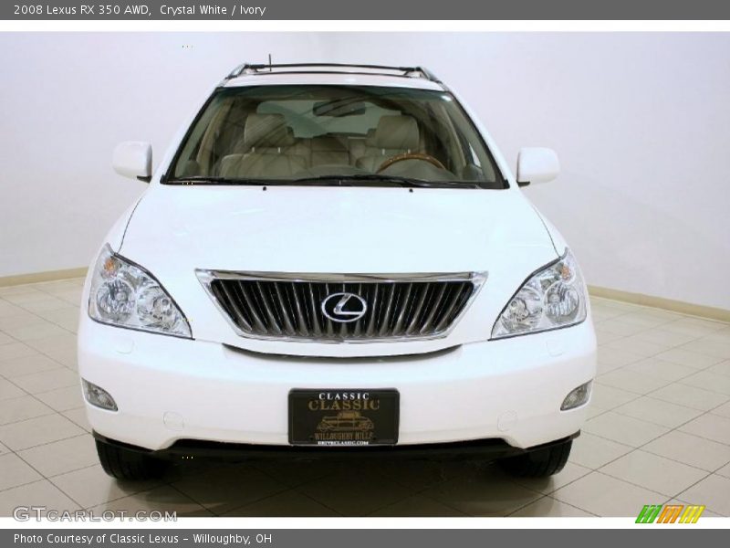 Crystal White / Ivory 2008 Lexus RX 350 AWD