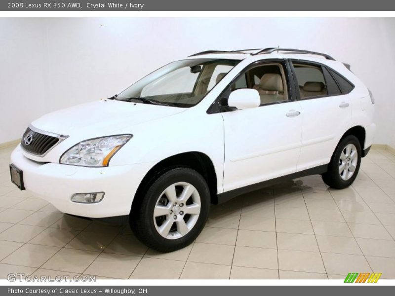 Crystal White / Ivory 2008 Lexus RX 350 AWD