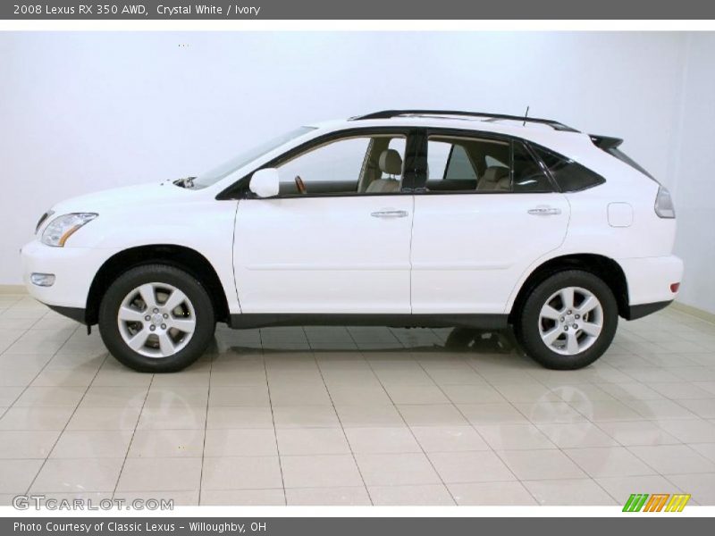 Crystal White / Ivory 2008 Lexus RX 350 AWD