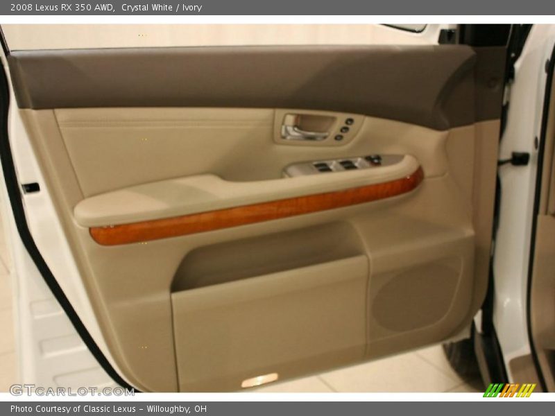Crystal White / Ivory 2008 Lexus RX 350 AWD