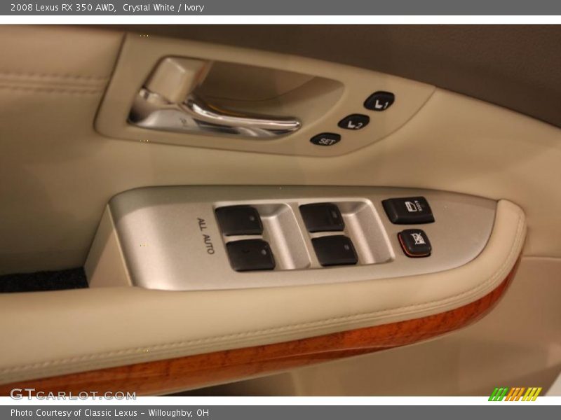 Crystal White / Ivory 2008 Lexus RX 350 AWD