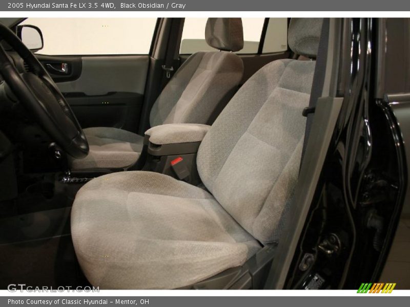 Black Obsidian / Gray 2005 Hyundai Santa Fe LX 3.5 4WD
