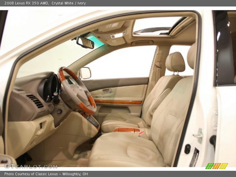 Crystal White / Ivory 2008 Lexus RX 350 AWD
